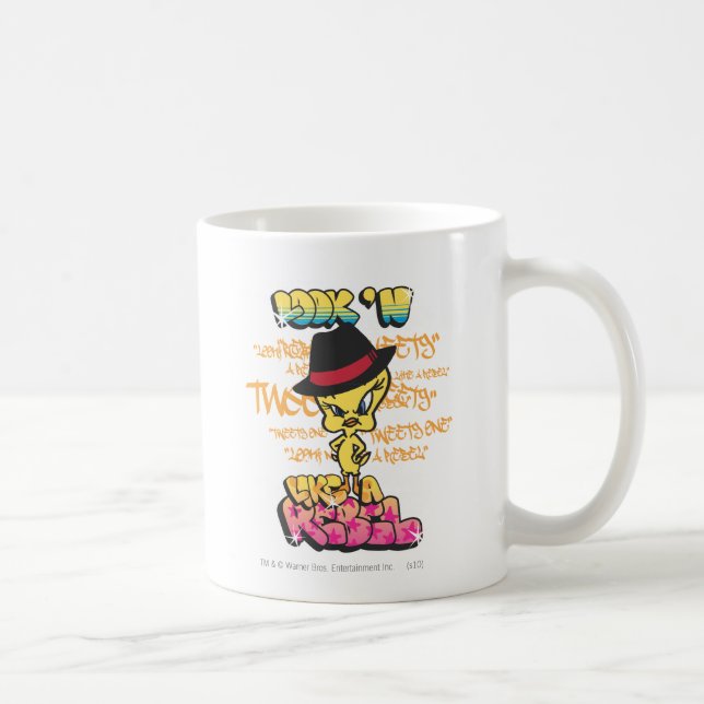 Taza De Café TWEETT™ como un rebelde (Derecha)