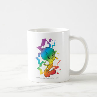 Taza De Café TWEETY™ Estrellas del Arcoíris
