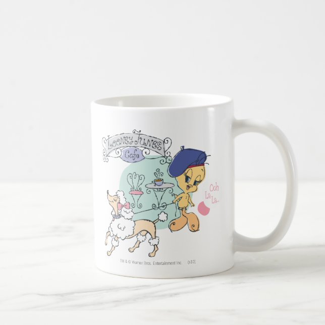 Taza De Café TWEETY™ París (Derecha)