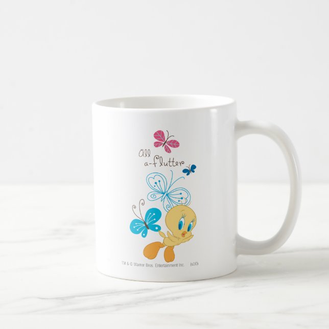Taza De Café TWEETY™ "Todo a-Flores" (Derecha)
