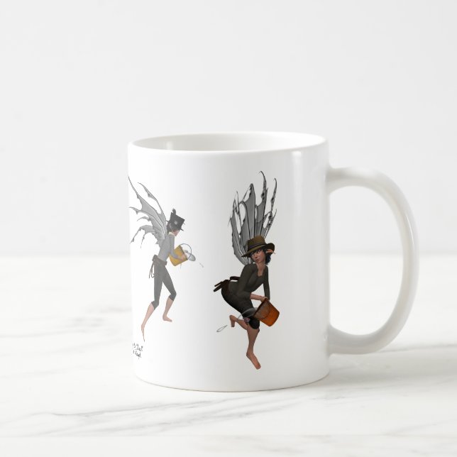 Taza De Café Twin Boy Faeries Coffee Mug (Derecha)