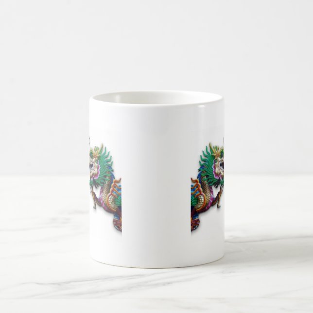 Taza De Café Twin Dragons Mug (Centro)