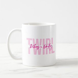 Taza De Café Twirl Vibes solo Baton Twirler Gymnastic