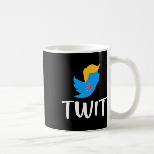 Taza De Café Twit - Anti-trump -