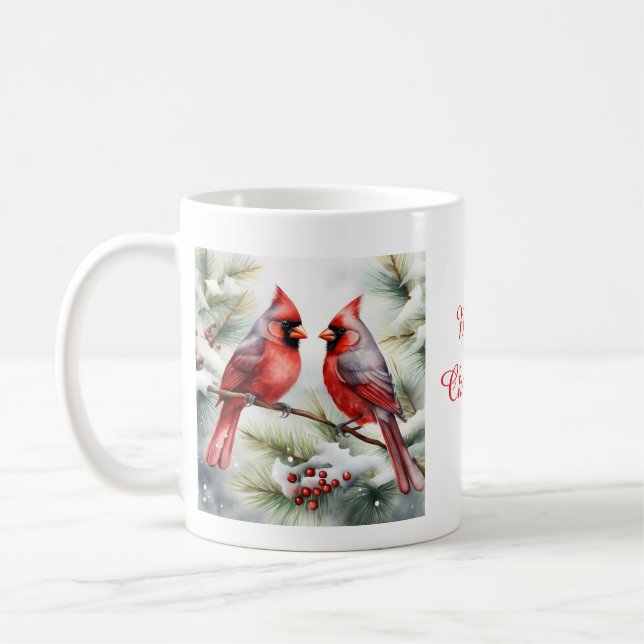 Taza De Café Two Cardinals (Izquierda)