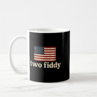 Taza De Café Two Fiddy 2 Fiddy 250 Aniversario 4 De Julio