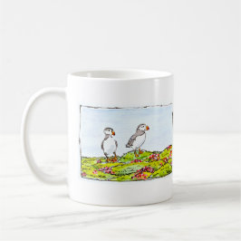 Taza De Café Two Puffins