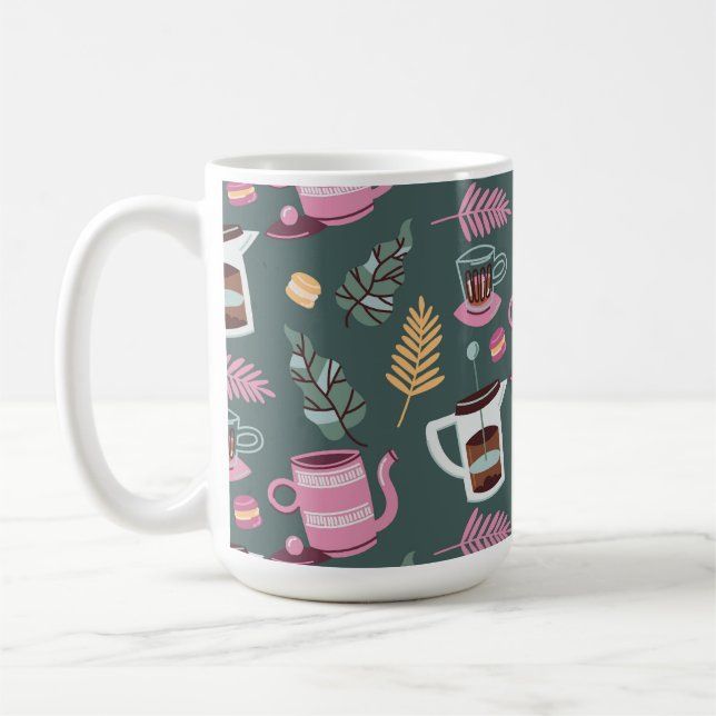 Taza De Café Two-Tone Mug (Izquierda)