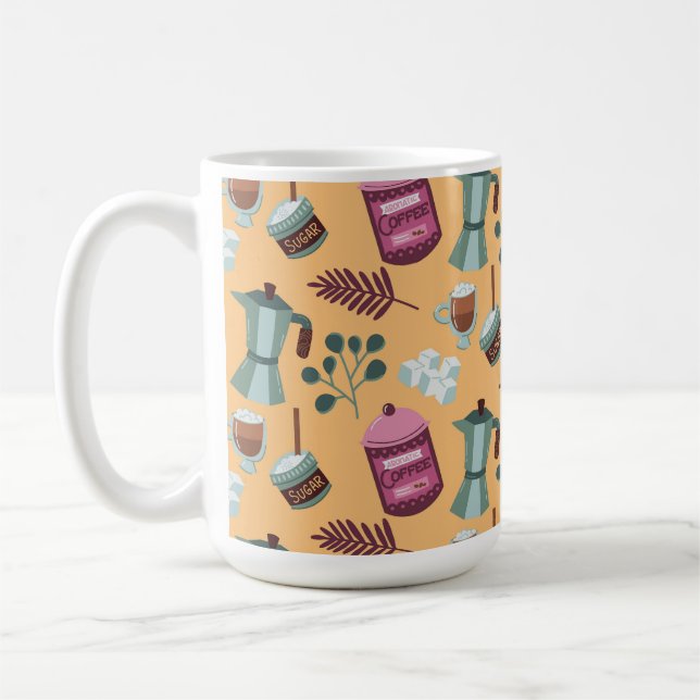 Taza De Café Two-Tone Mug design  (Izquierda)