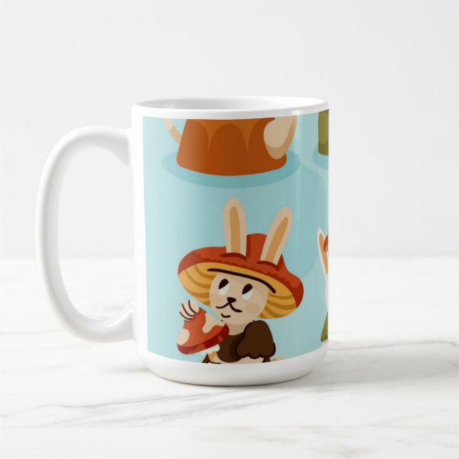 Taza De Café Two-Tone Sticker design coffee mug  (Izquierda)