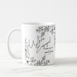 Taza De Café Typografía elegante que estamos comprometidos