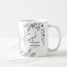 Taza De Café Typografía elegante que estamos comprometidos
