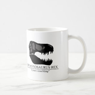 Taza De Café Tyrannosaurus Rex Skull