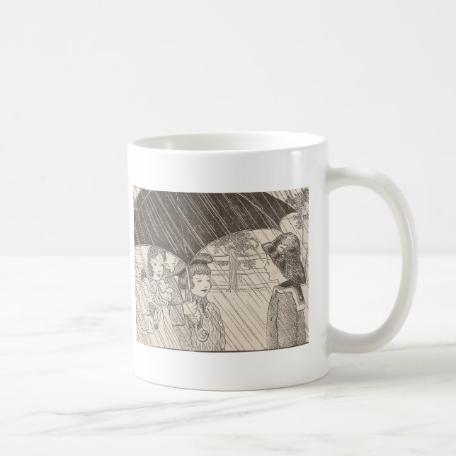 Taza De Café U es para el paraguas (Derecha)