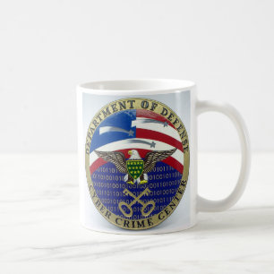 Taza De Café U.S. Departamento de la DEFENSA - centro