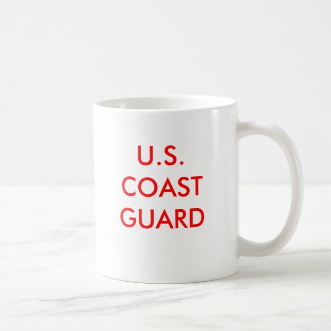 TAZA DE CAFÉ U.S. GUARDACOSTAS (Derecha)