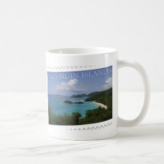 Taza De Café U.S. Islas Vírgenes - bahía del tronco de San Juan