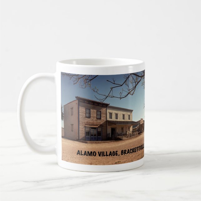 Taza De Café Ubicación de la película del pueblo de Álamo (Izquierda)