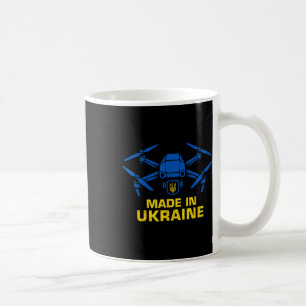 Taza De Café Ucrania Drone Patriótico Amantes Ucranianos Fpv 2 