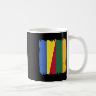 Taza De Café Ucrania Lituania Media Bandera Ucraniano Lituano R