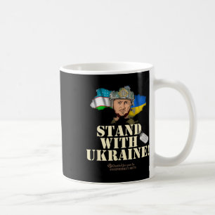 Taza De Café Ucrania Uzbekistán Volodymyr Zelenskyy Apoya Con