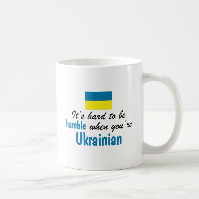 Taza De Café Ucraniano humilde (Derecha)