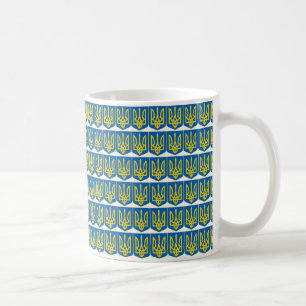 Taza De Café Ucraniano Tryzub