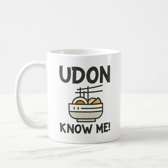 Taza De Café Udon Know Me (Izquierda)
