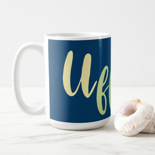 Taza De Café ¡Uff Da! Noruego, Minnesota (Con donut)