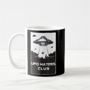 Taza De Café Ufo Haters Club Anti Ufo Social Para Hombres
