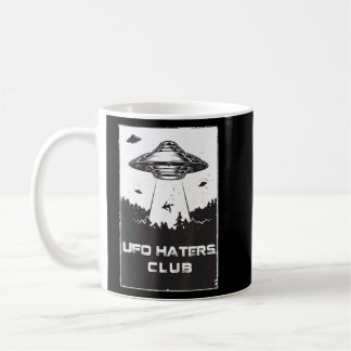 Taza De Café Ufo Haters Club Anti Ufo Social Para Hombres
