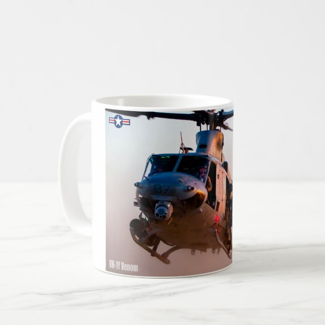 TAZA DE CAFÉ UH-1Y VENOM (Anverso izquierdo)