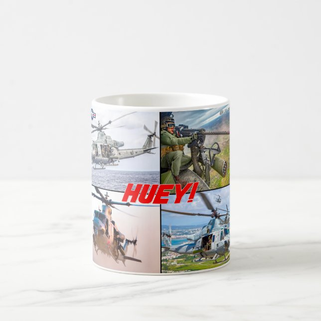 TAZA DE CAFÉ UH-1Y VENOM "HUEY" (Centro)