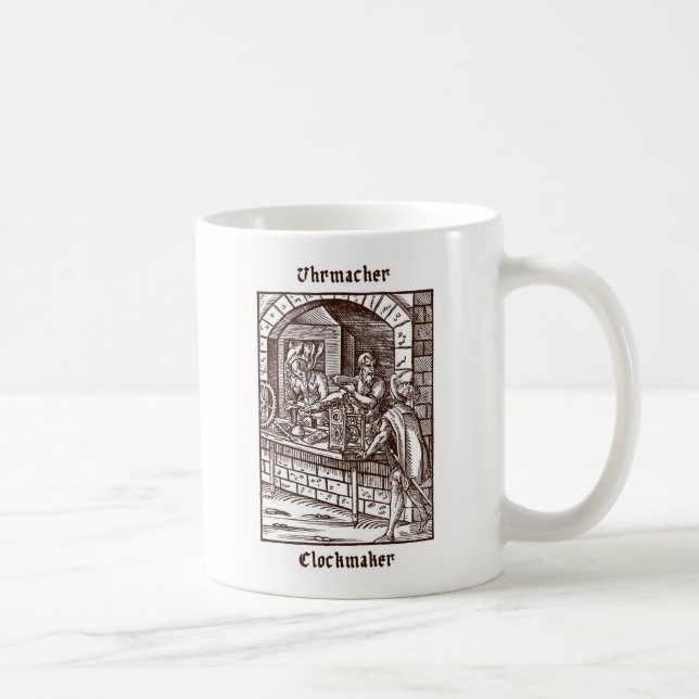 Taza De Café Uhrmacher - relojero (Derecha)