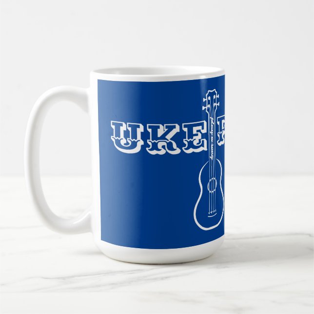 Taza De Café Uke Player Mug (Izquierda)