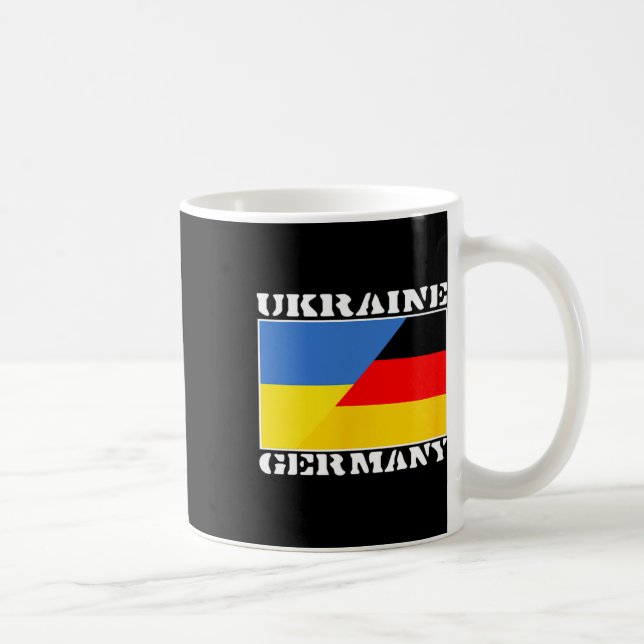 Taza De Café Ukraine Germany  (Derecha)