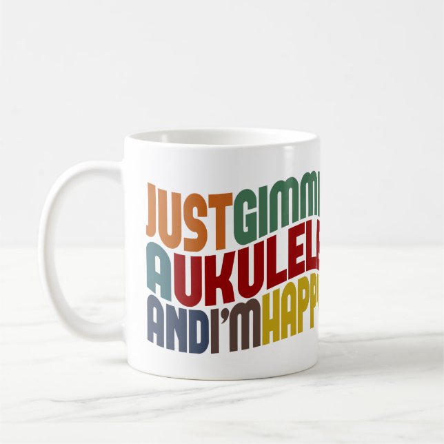 Taza De Café Ukulele (Izquierda)