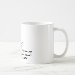 Taza De Café Ukulele crecido encima de humor