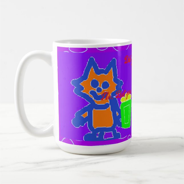 Taza De Café Ukulele de hechizo erróneo (Izquierda)