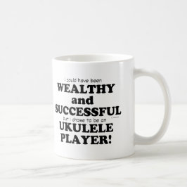 Taza De Café Ukulele rico y exitoso
