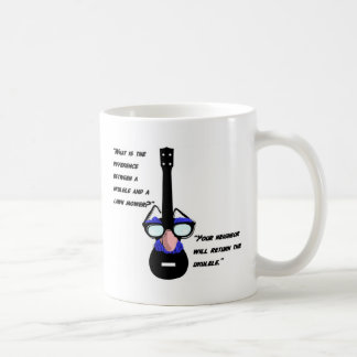 Taza De Café Ukuleles y cortacéspedes