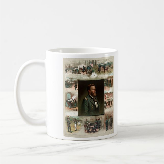 Taza De Café Ulises S. Grant de West Point a Appomattox (Izquierda)