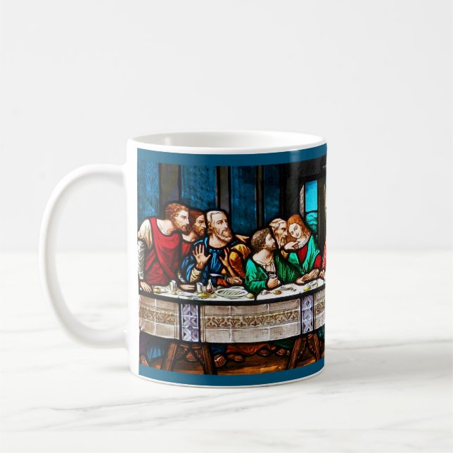 Taza De Café Última cena café Mug (Izquierda)