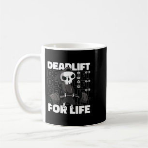 Taza De Café Última hora para la vida Barbell Gym Rat