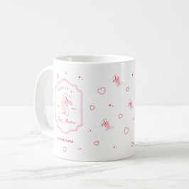 Taza De Café Última soltera de rodeo de novia