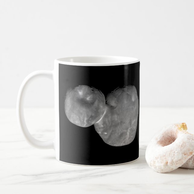 Taza De Café Ultima Thule Arrokoth Kuiper Belt (objeto) (Con donut)
