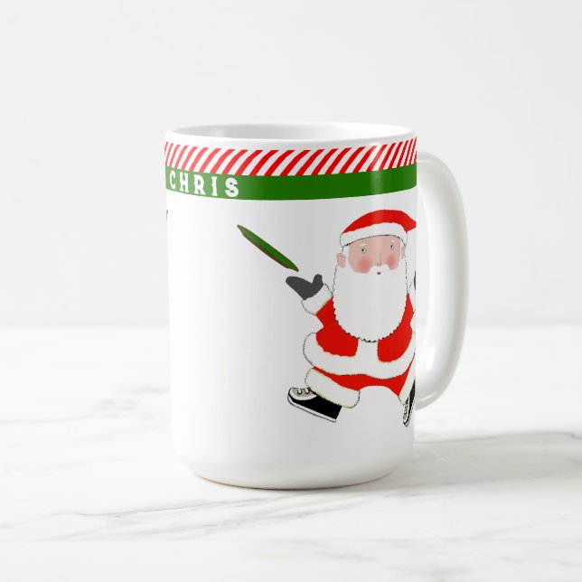 Taza De Café Ultimate Frisbee Holiday Gift (Anverso derecho)