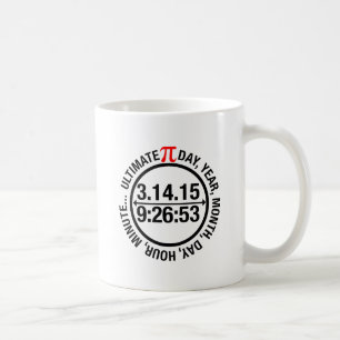 Taza De Café Último día 2015 del pi