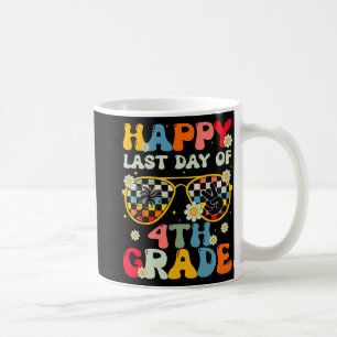 Taza De Café Último Día De Clase Del Profesor Niños De 4to Grad