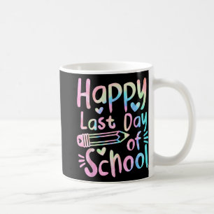 Taza De Café Último día de clases estudiantes mujeres divertido